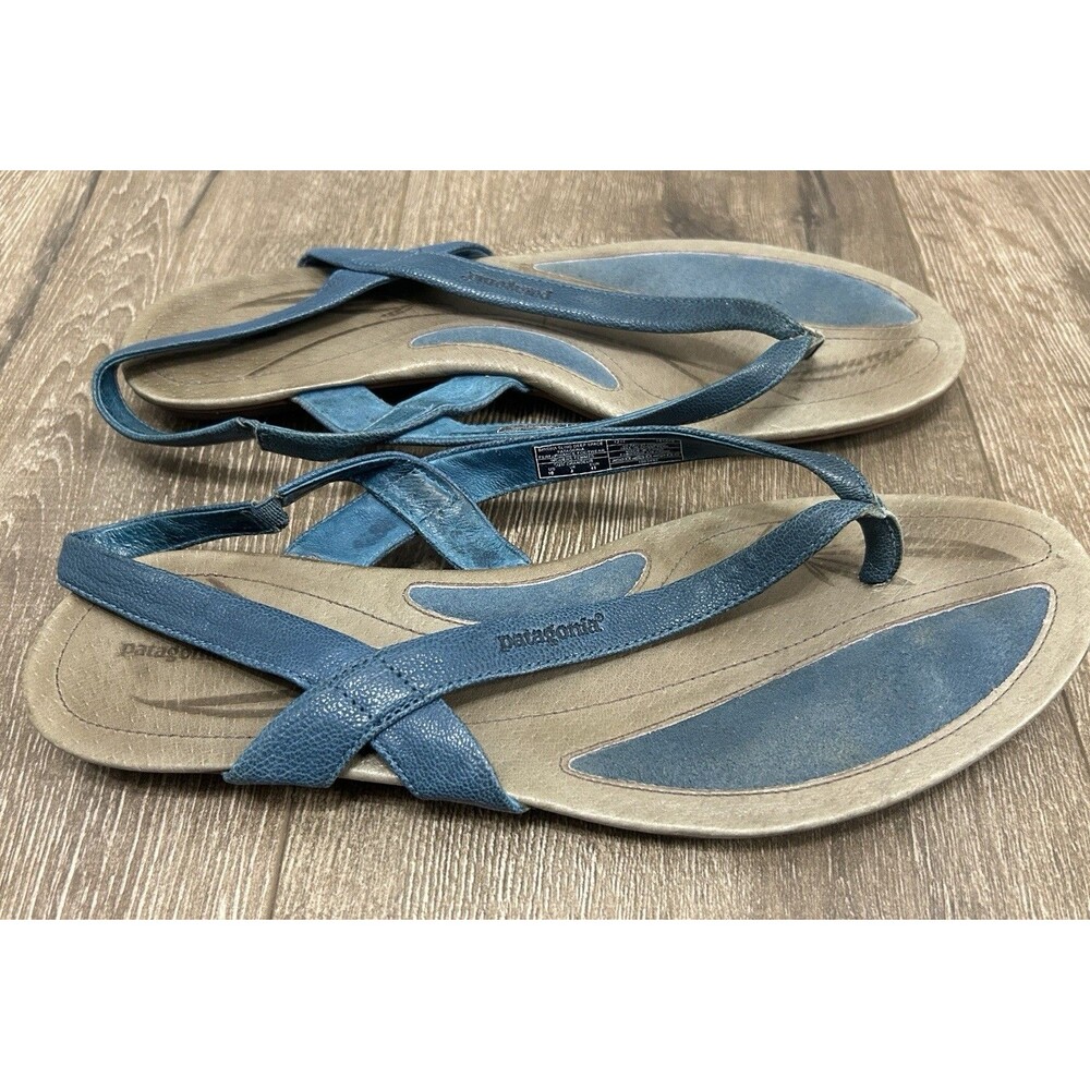 Patagonia Bandha Sling Back Sandals Size 10 Deep Space Strappy